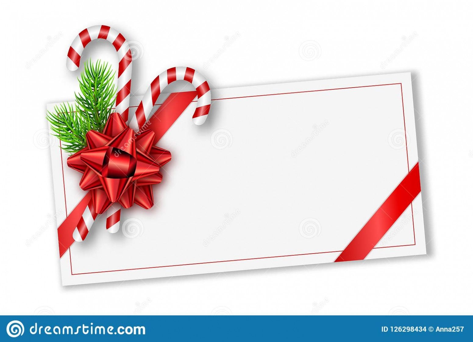 8 Awesome Christmas Gift Card Template 3 D