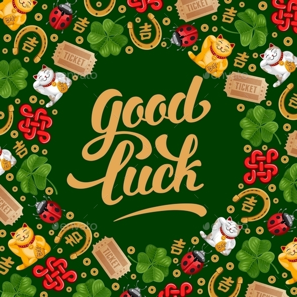 9 Printable Good Luck Card Designs Templates PSD AI InDesign