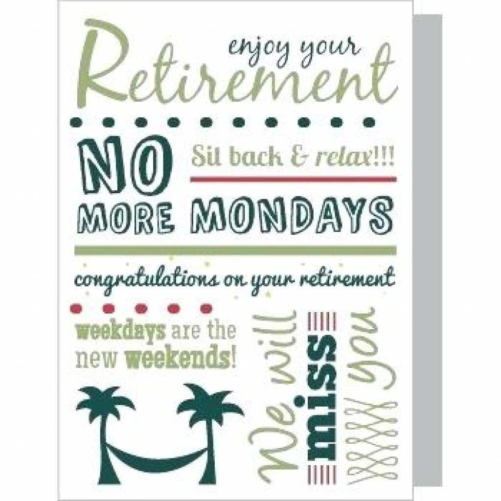 printable retirement card template