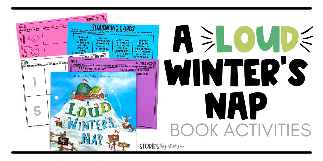 A Loud Winter 39 s Nap Activities