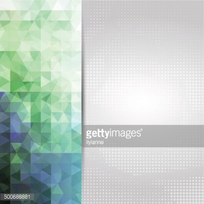 Abstract Green Blue Card Or Invitation Template Stock Clipart 