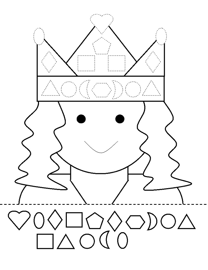 Activity Sheets For Kindergarten