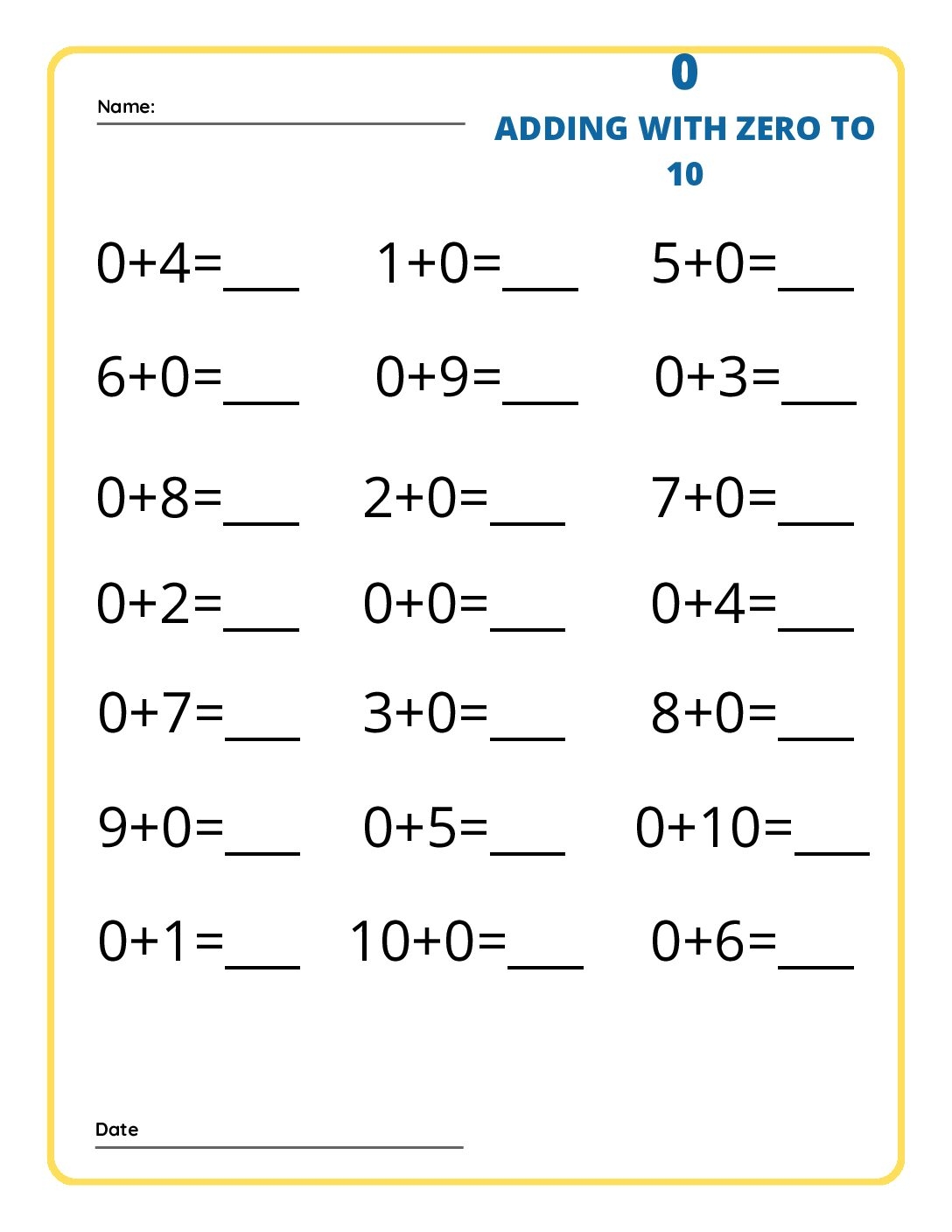 Adding Numbers To Make 10 Worksheets Free Worksheets Printable