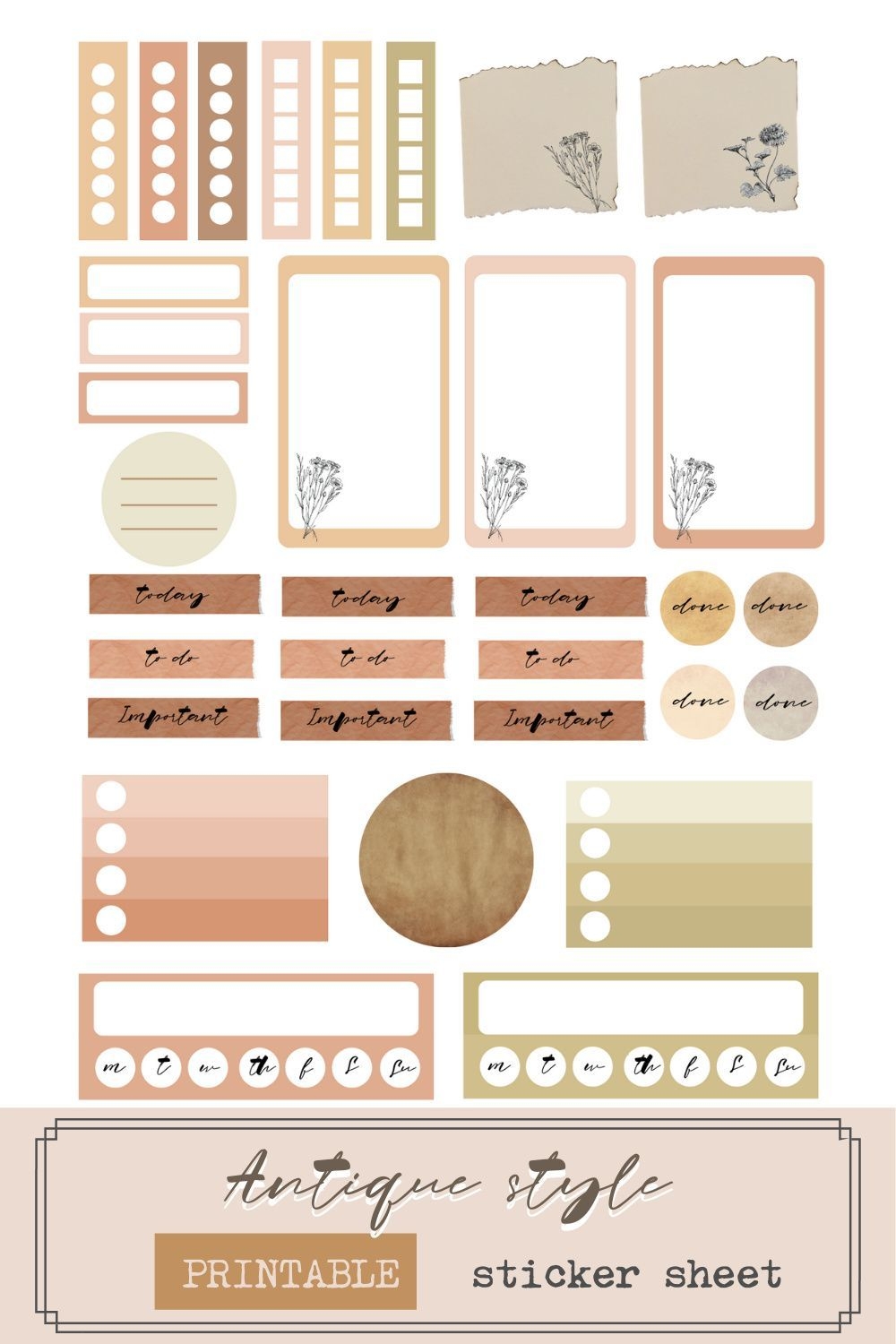 Aesthetic Printable Stickers Printable New Year Banners