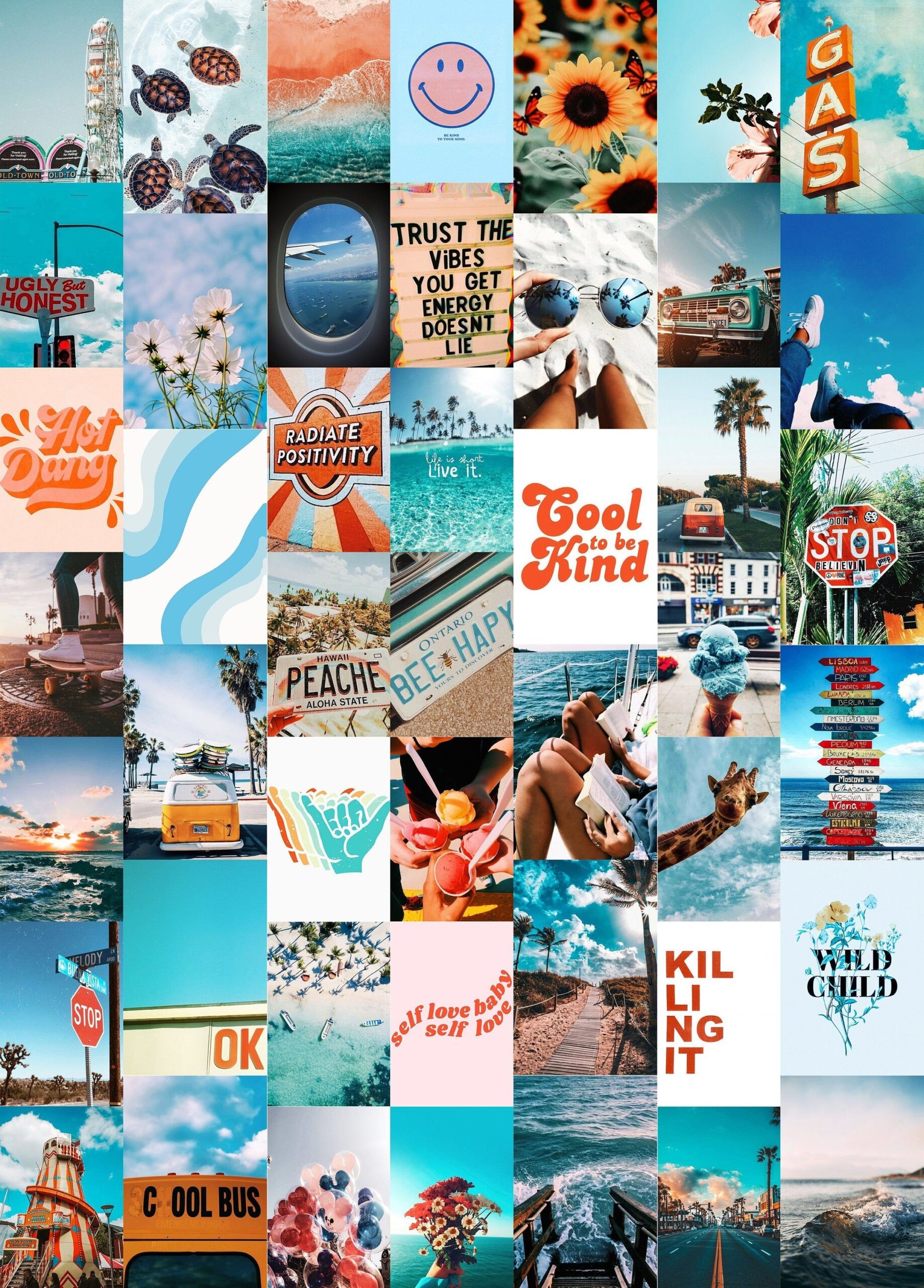 aesthetic wall collage pictures printable