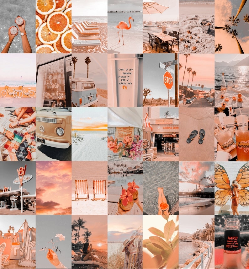 Aesthetic Wall Collage Printable Printable Word Searches