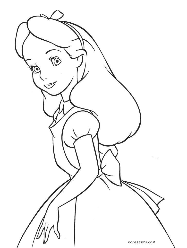 Alice Wonderland Free Printables