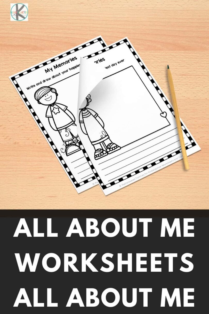 All About Me Free Printable Worksheets For Preschoolers Pete The Cat 
