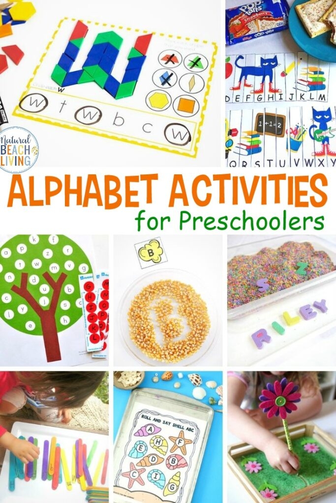 Alphabet Activities For Preschoolers