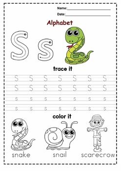 Alphabet Activities Preschoolers 39 Printables 25 Wallpapers TPT