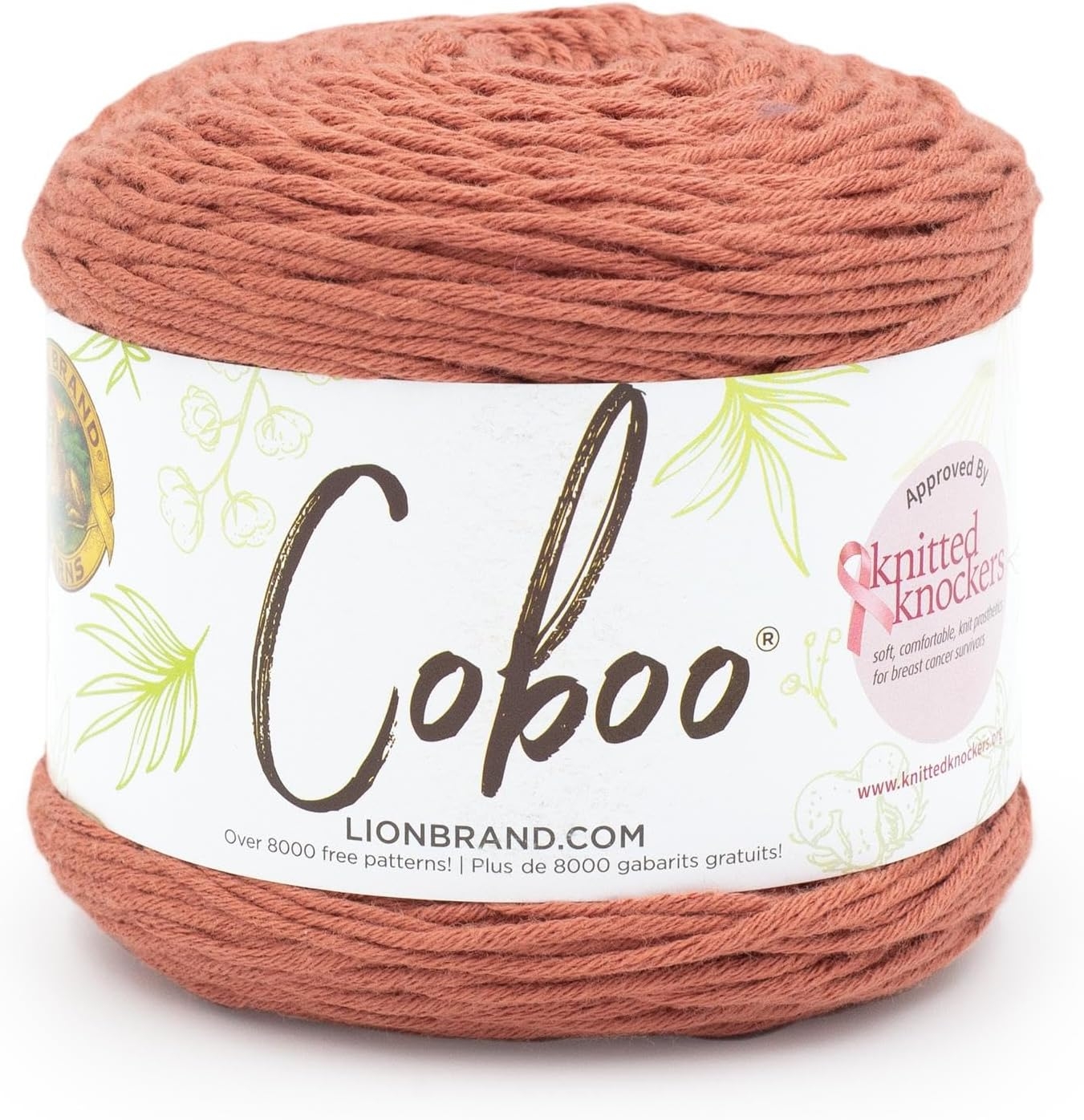 Amazon Lion Brand Yarn Coboo Yarn 1 Pack Russet
