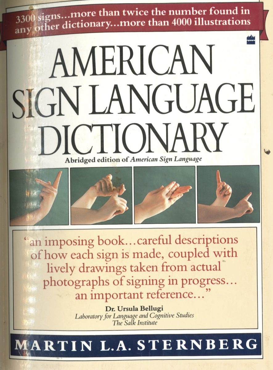 American Sign Language Dictionary Council For The Deaf And Hard Of 