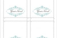 amscan printable place cards template
