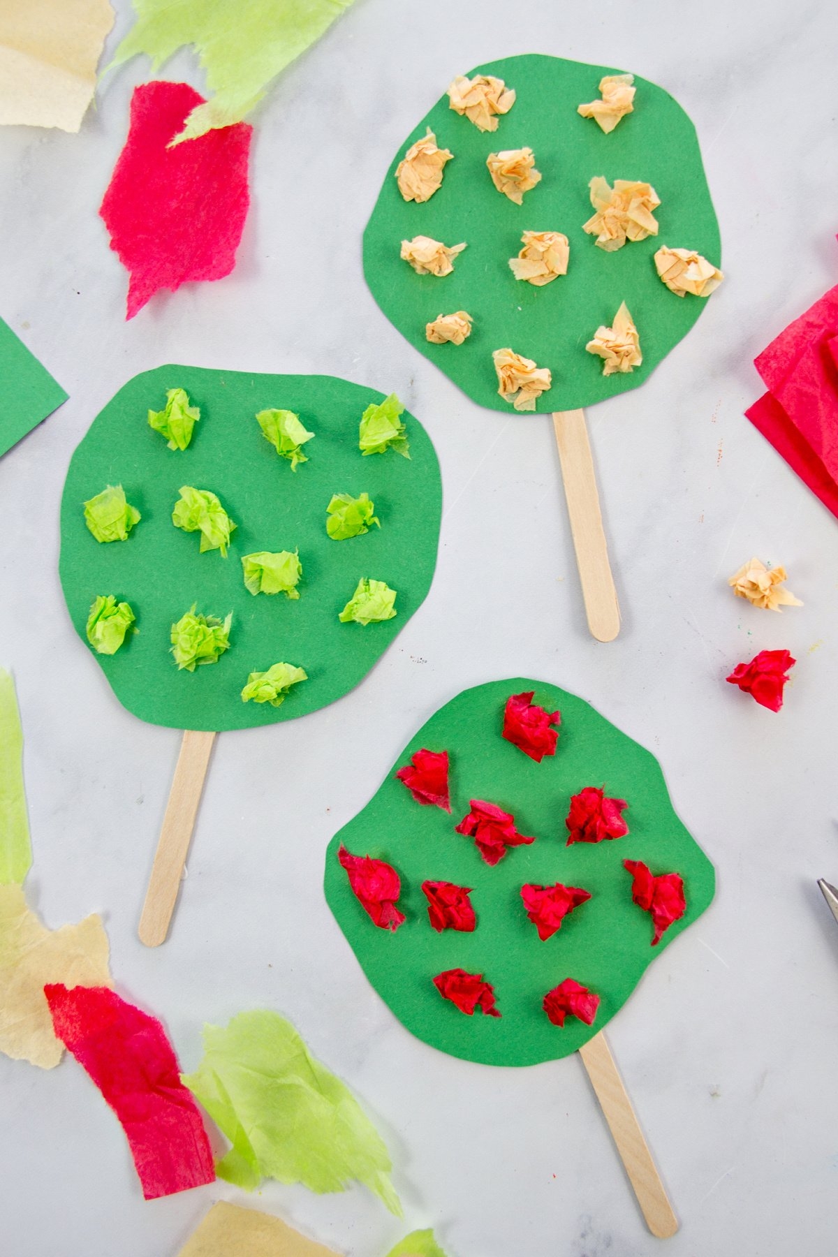 An Apple Tree Craft Perfect For Preschoolers Kids Activities Blog
