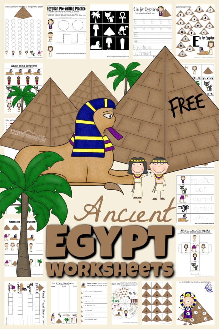 Ancient Egypt Printable Activities