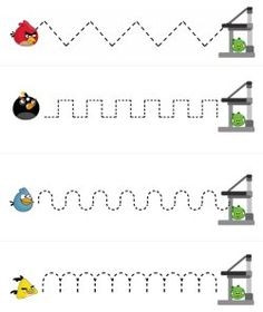 Angry Birds Printables For Pre K And Kindergarten Pre K Activities 