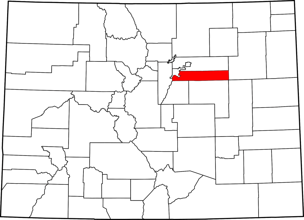 Arapahoe County Colorado Map And Towns Uncover Colorado