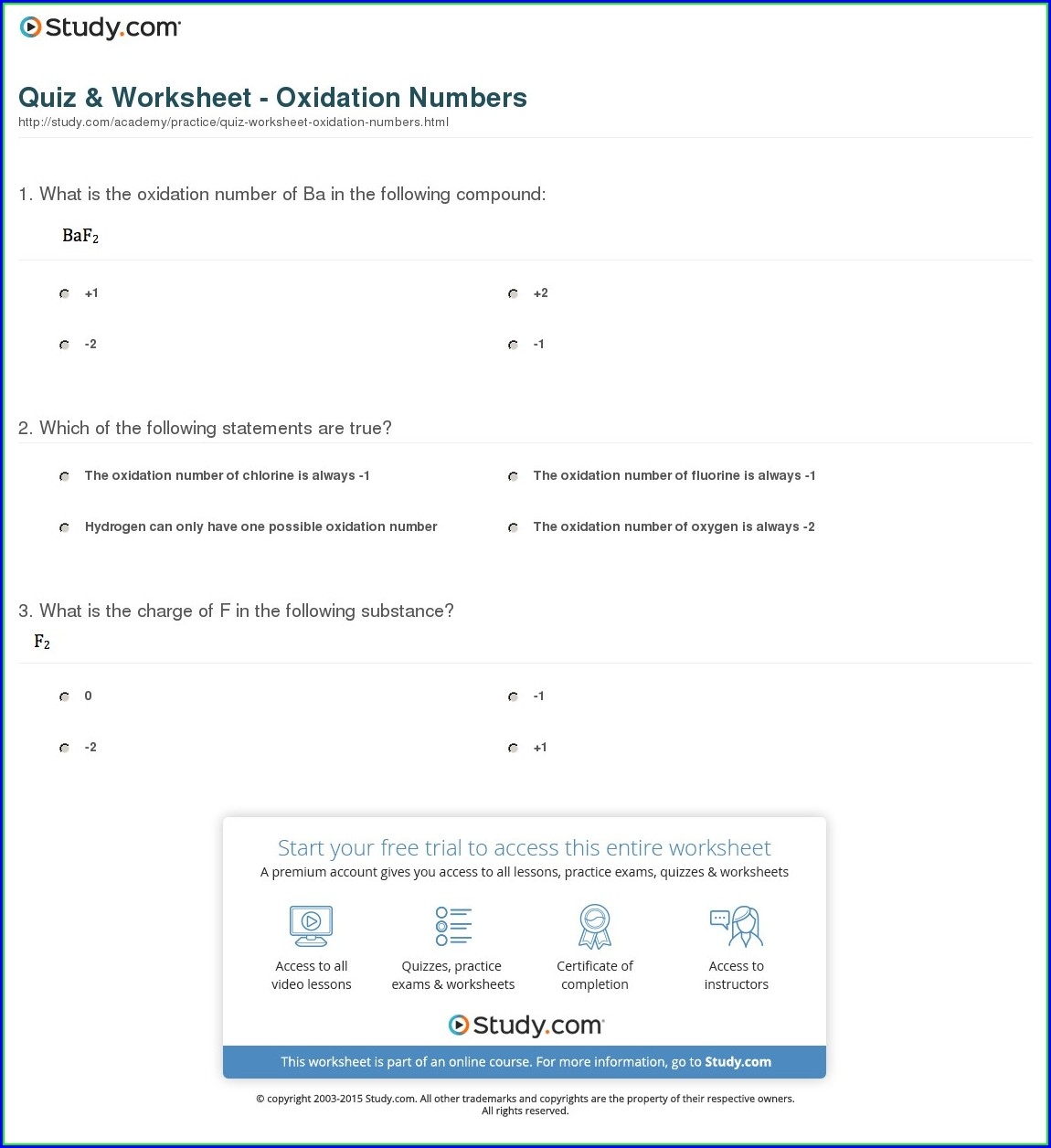 Assigning Oxidation Numbers Worksheet Answer Key Worksheet Resume 