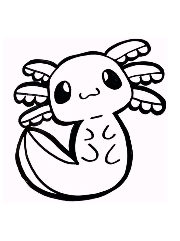Axolotl Printables Printable Calendars AT A GLANCE