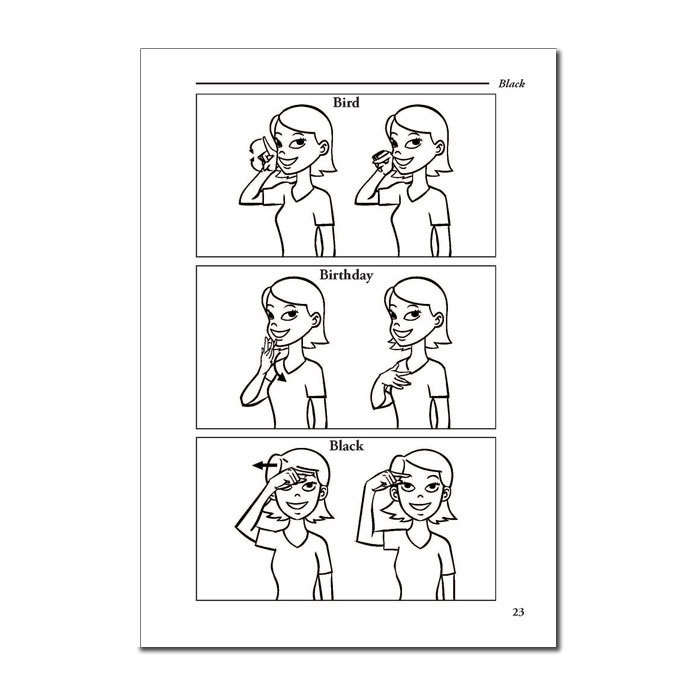 Baby Sign Language Dictionary