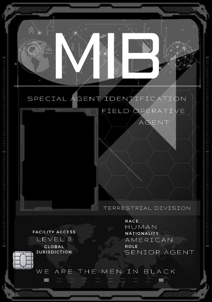 printable id card template mib badge