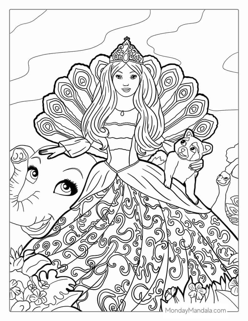 princess printable pictures