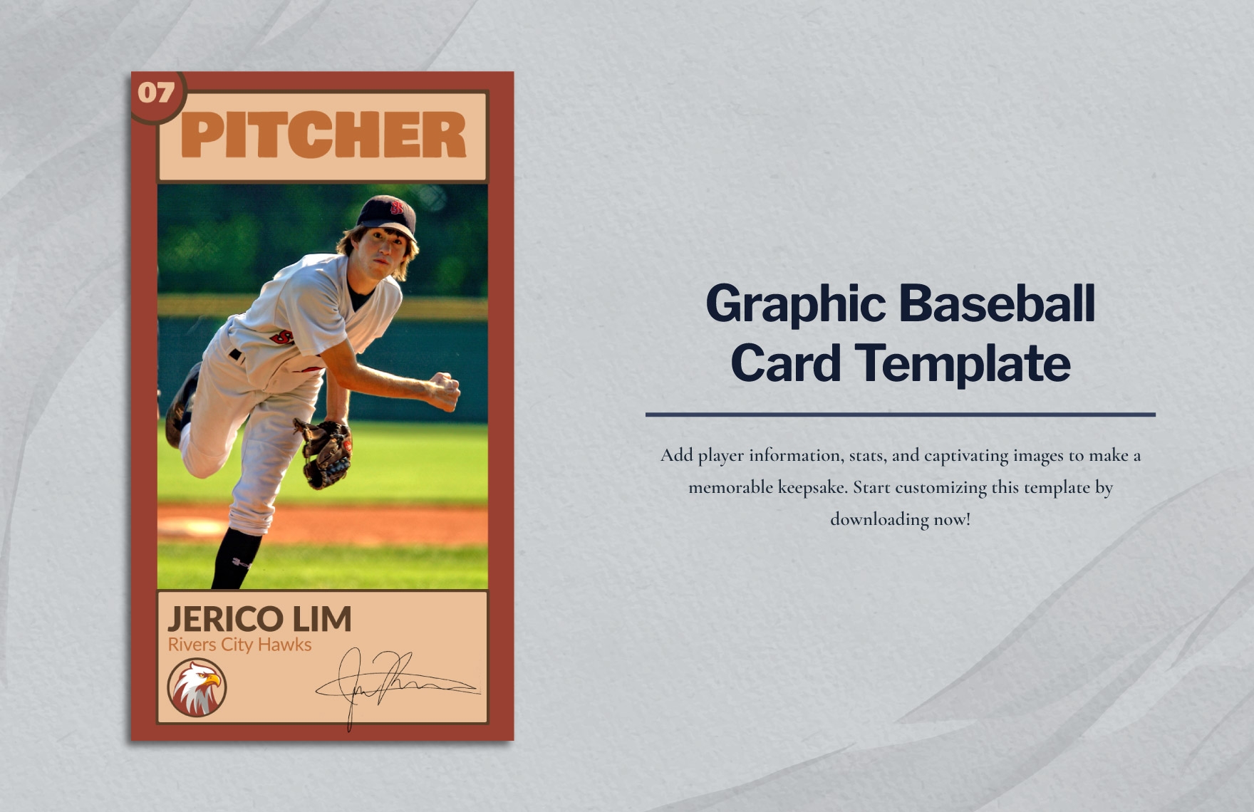 Baseball Card Templates In Word FREE Download Template