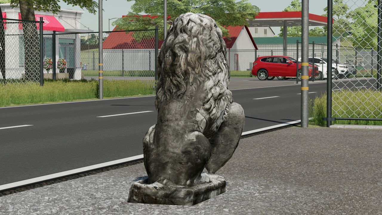 Bavarian Lion Statue FS22 KingMods