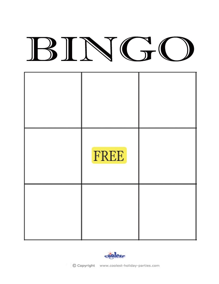 Bingo Cards Blank Printable Upfvibes