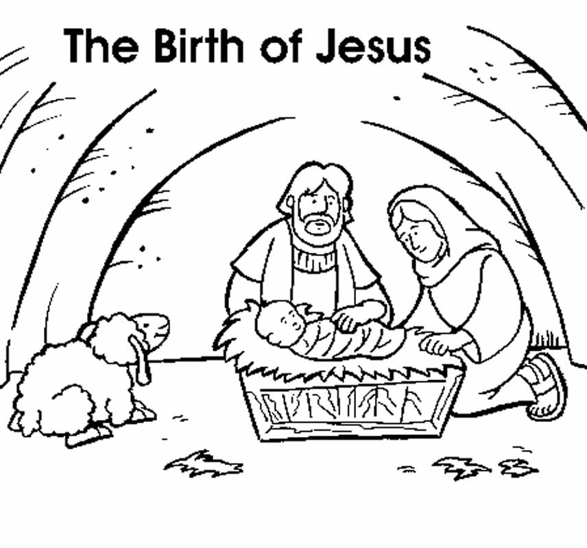 Birth Of Jesus Story With Pictures Printable Printable Word Searches