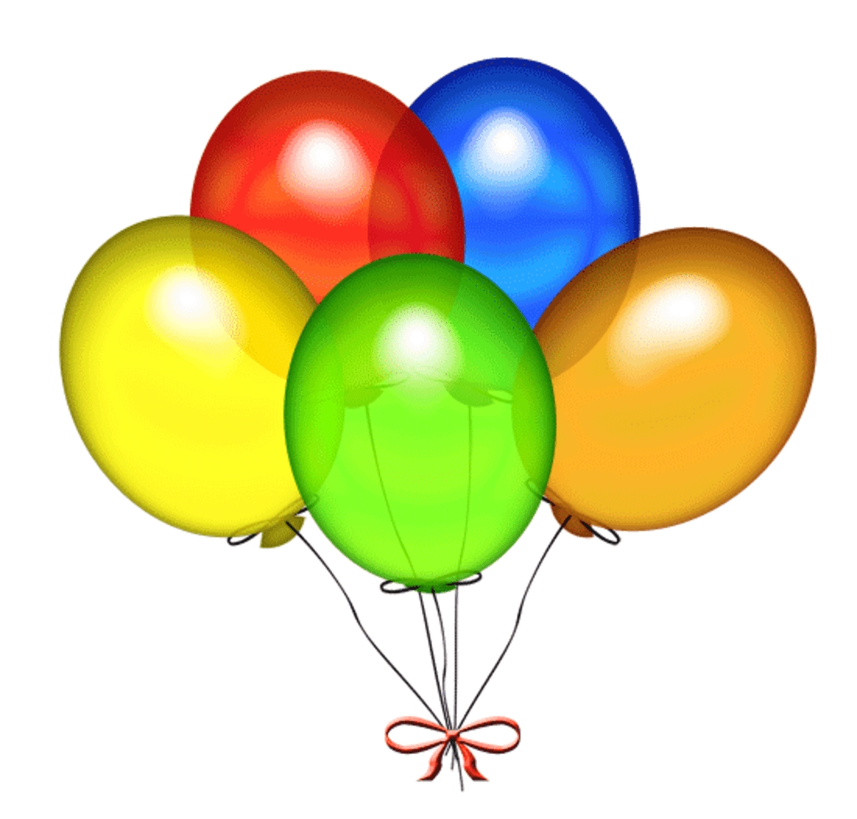 Birthday Balloons Printable