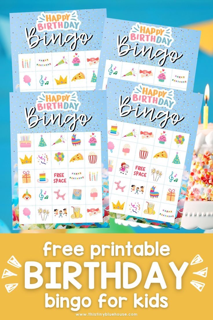 Birthday Bingo Printable 1 Best Free Printable Birthday Game Bingo 