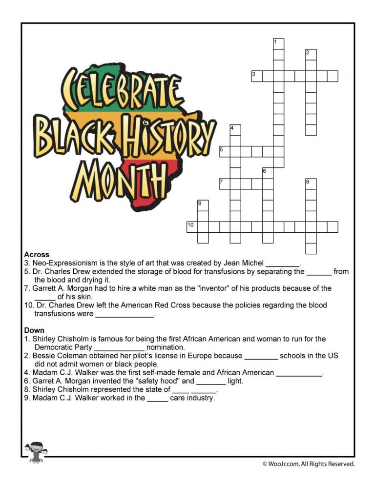 black history pictures printable