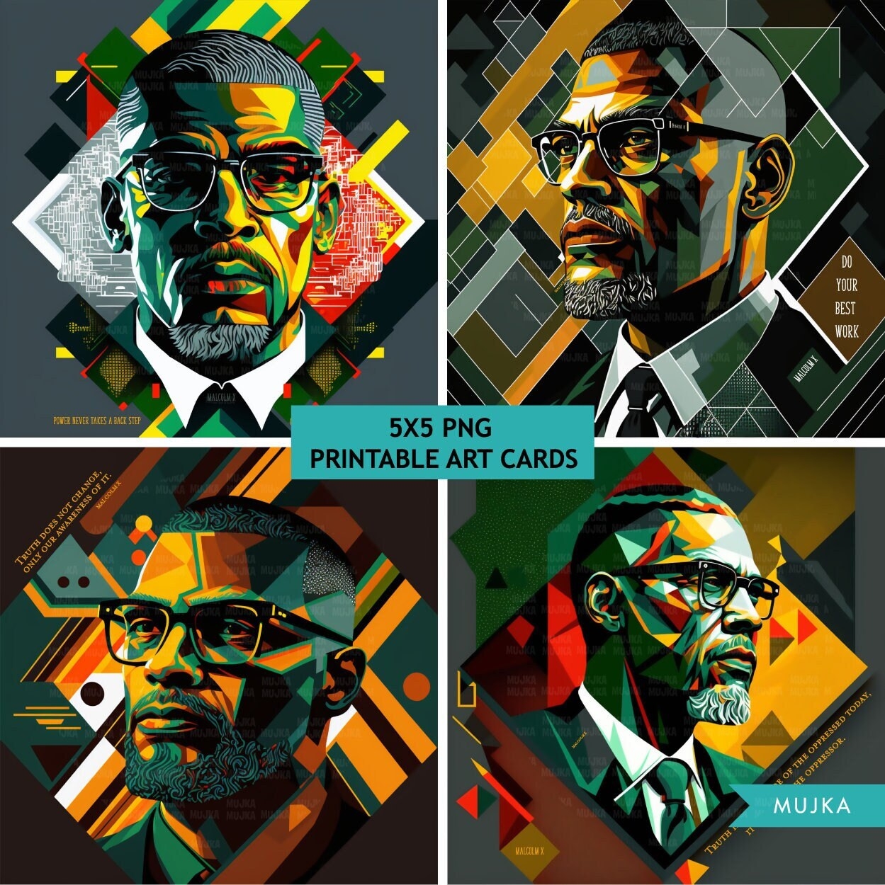 malcolm x printable pictures