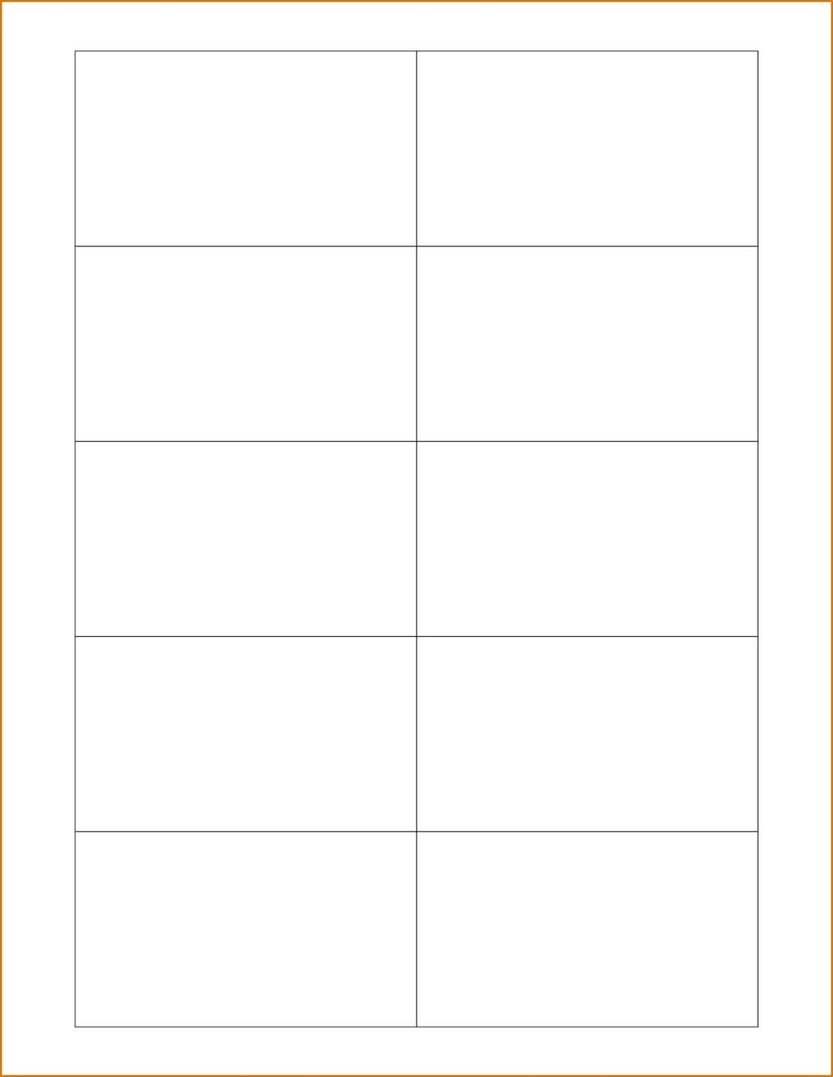 Blank Business Card Templates Free Printable Vsaseeker