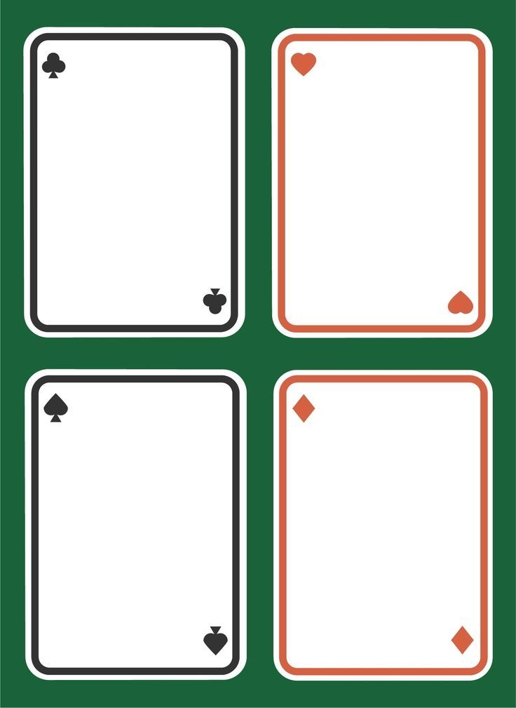 Blank Game Cards Bingo Cards Printable Bingo Card Template