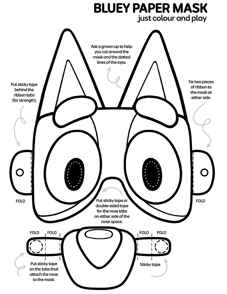 Bluey Printable Activities