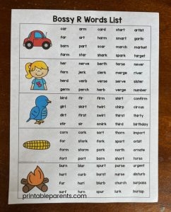 free printable bossy r games