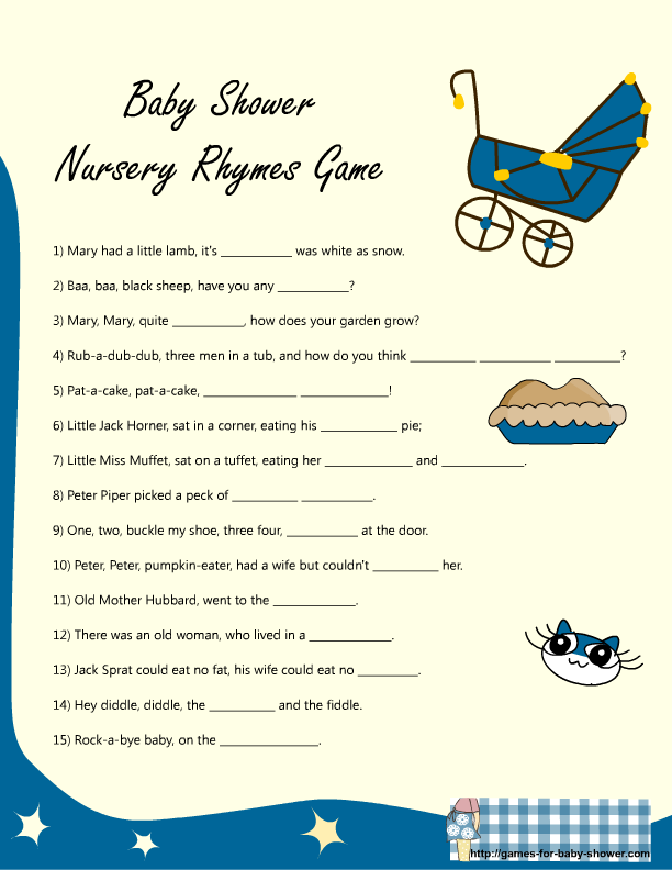 Boy Free Printable Baby Shower Games PrintableDB web app
