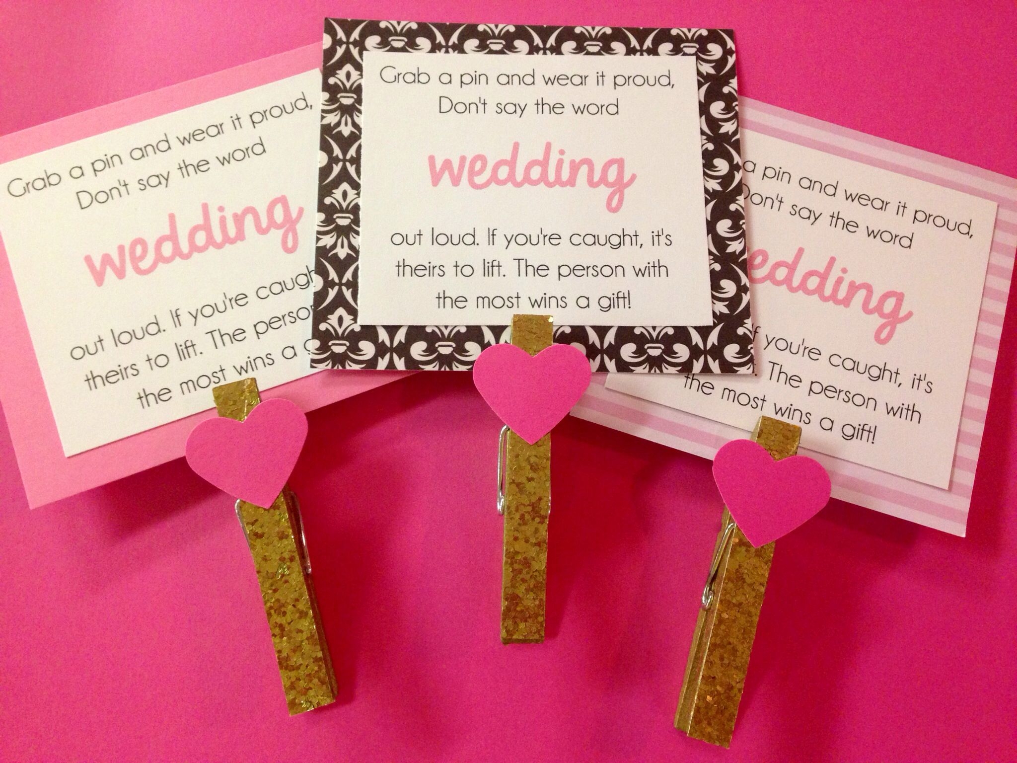 Bridal Shower Clothespin Game Clothes Pin Games Bridal Shower 