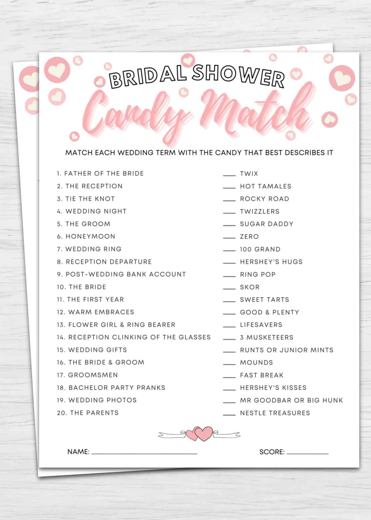 Bridal Shower Ring Game Sign Free Printable Included Get Your Guests 