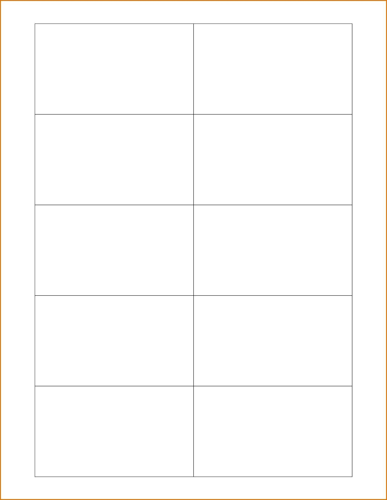 Business Cards Printable Template