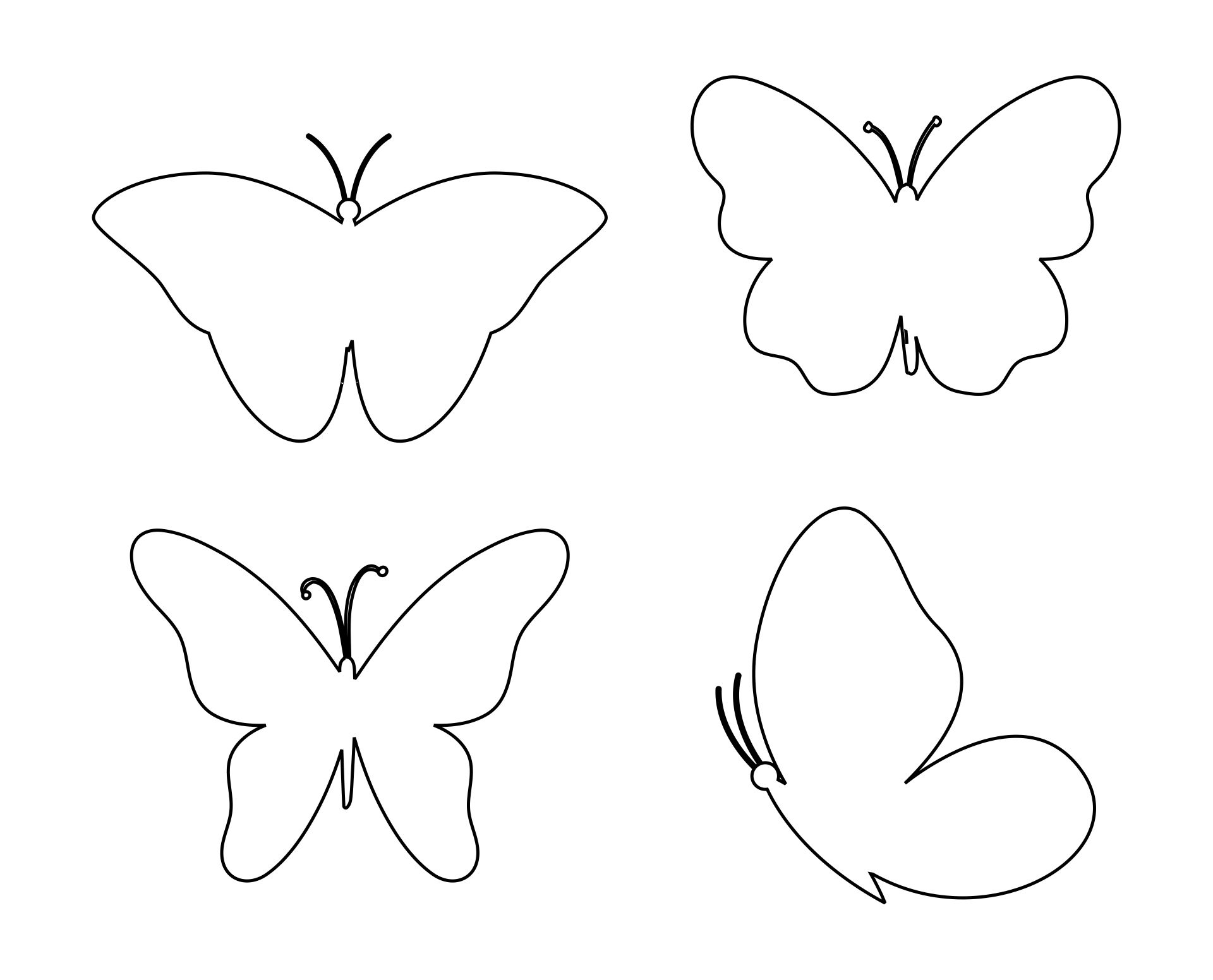 Butterflies Patterns 10 Free PDF Printables Printablee