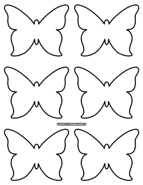 4x4 card template butterfly printable