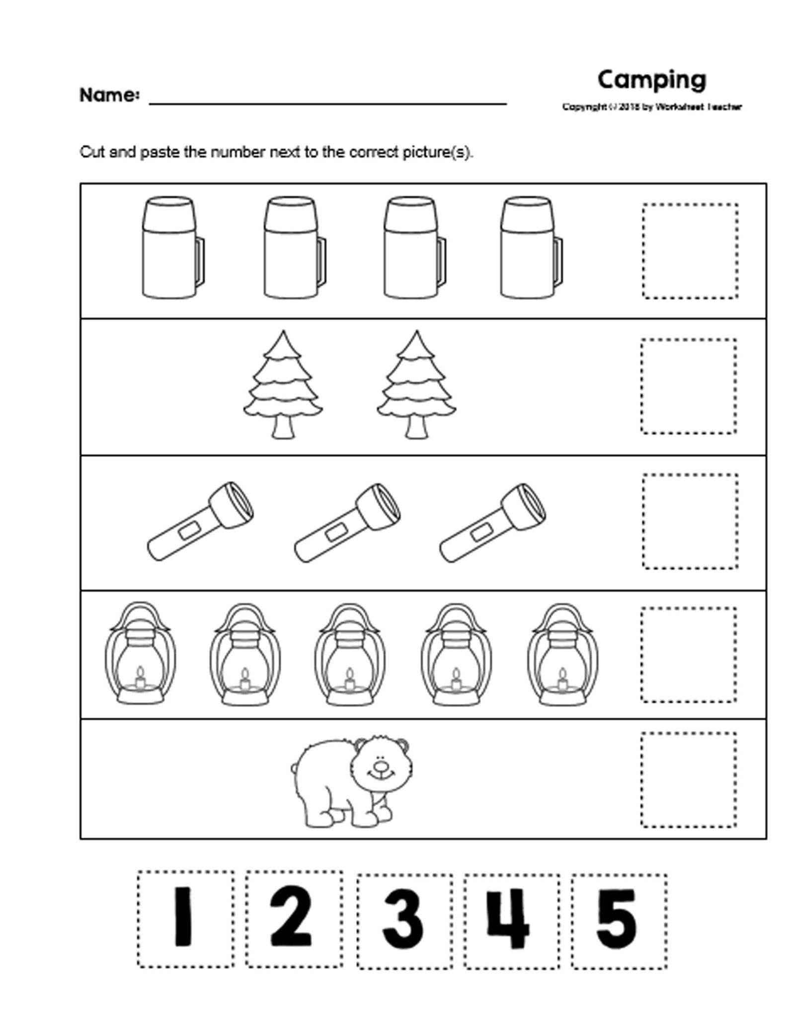Camping Printable Activities Printable Sight Words List