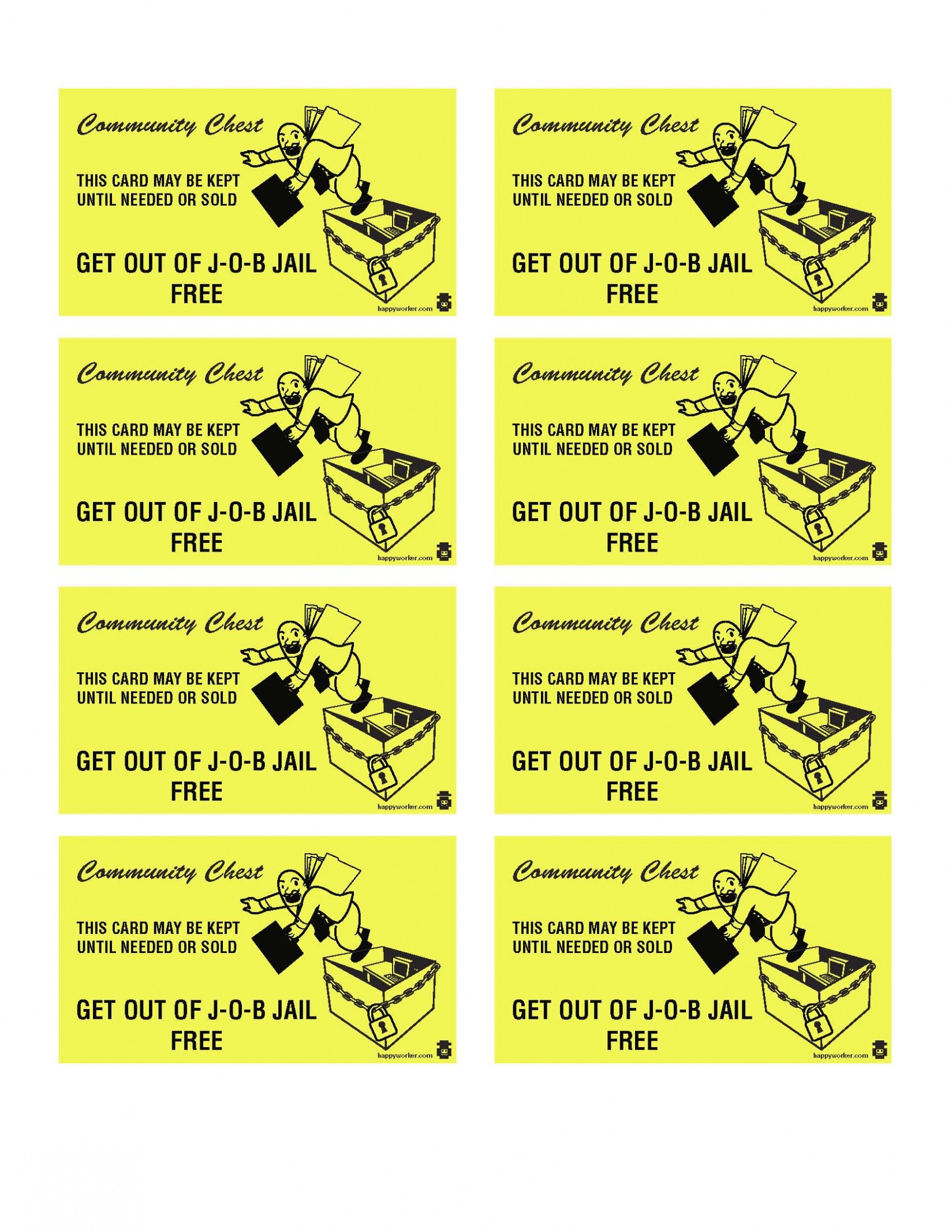 printable get out of jail free card template