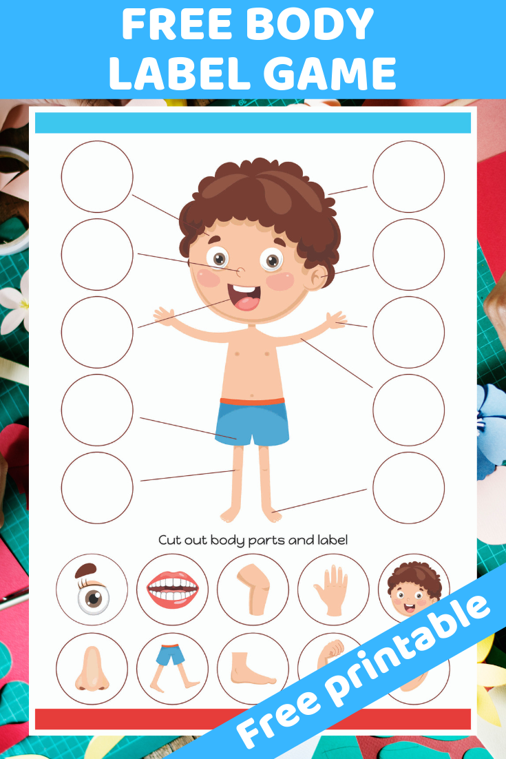 Casual Free Printable Body Parts Play Doctor Forms