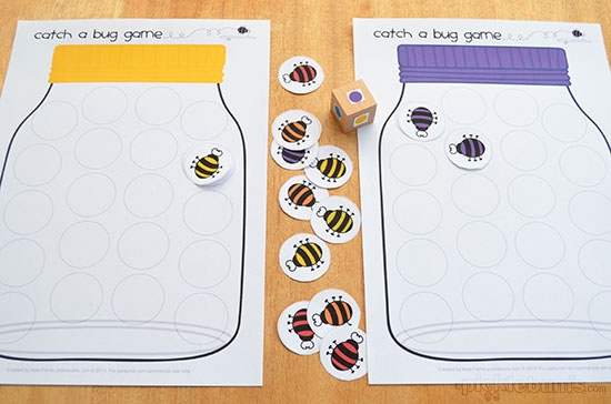 Catch A Bug Free Printable Game Picklebums