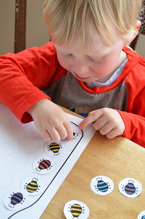 Catch A Bug Free Printable Game Picklebums