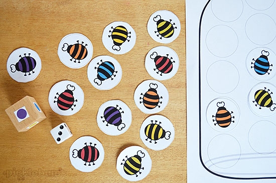Catch A Bug Free Printable Game Picklebums